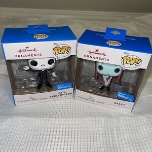 2021 Hallmark Funko POP Nightmare Before Christmas Jack & Sally ornament